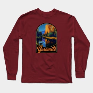 Yosemite National Park USA Long Sleeve T-Shirt